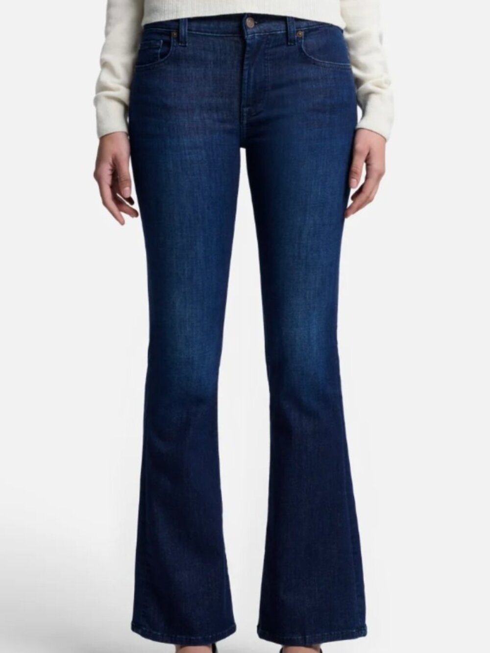 7 For All Mankind Jeans Tailorless Bootcut in B(air) Size 25/26